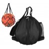 Bolsa para pelota de baloncesto impermeable con 1 bolsillo de bola tejida