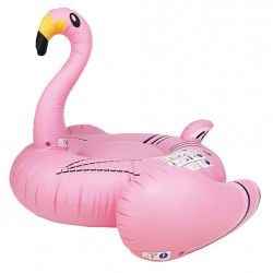 Superflotadores Flamingo hinchable acuático infantil 140x120x100