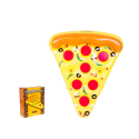 Superflotadores pizza hinchable acuático 165x140x32cm