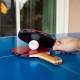 Conjunto de palas de ping pong + estuche y pelotas