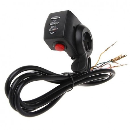 Puño de Gas electrónico con Indicador de Carga 24v