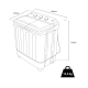 Lavadora portatil centrifugado Ibiza 5kg Ropa 
