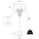 Canasta de baloncesto portátil Raycool AIR 400