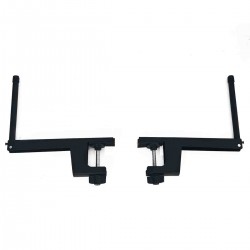 Soporte metálico regulable para red de ping pong