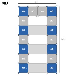 Plataforma modular básica para moto de agua