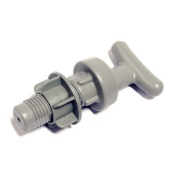 Cornamusa grande con tornillo gris Marine Docks